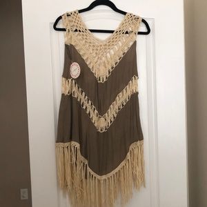Umgee fringed top